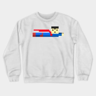 Pixel Superhero Crewneck Sweatshirt